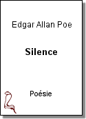 Silence de Edgar Allan Poe