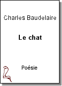 Le chat de Charles Baudelaire